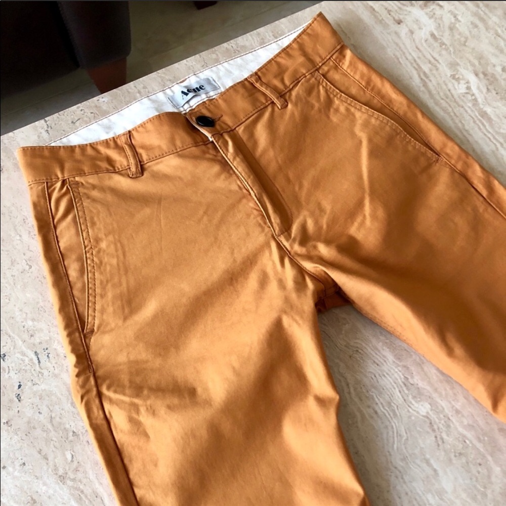 Men’s Skinny Fit Acne Chinos